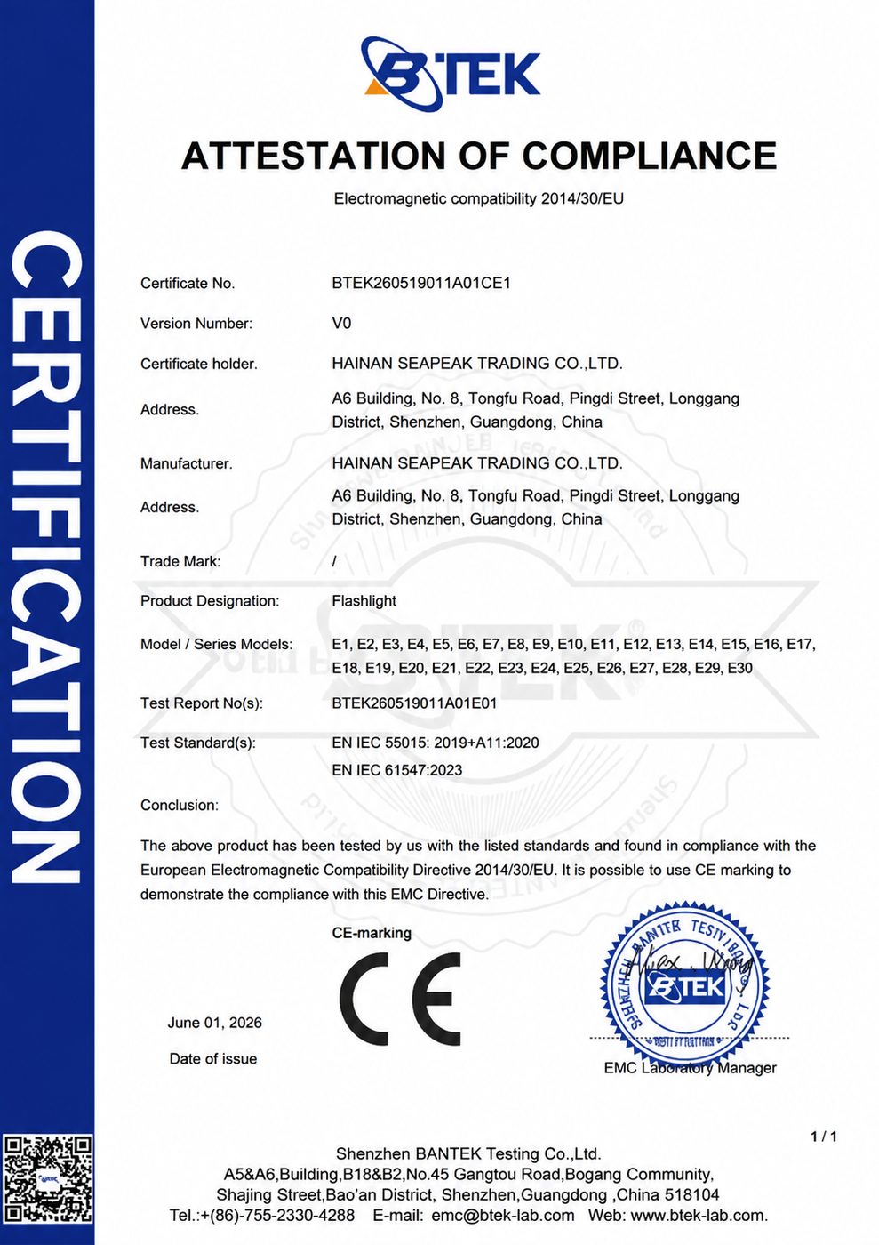 CE